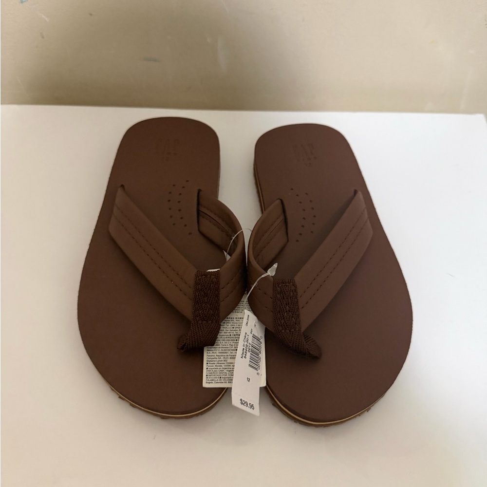 GAP Brown Kids Flip Flops